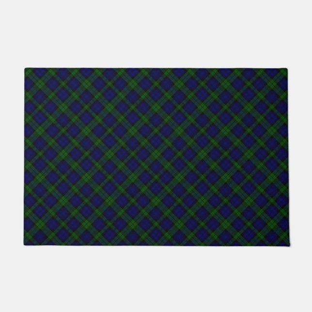 Tapete Black Watch Tartan Blue Green Xadrez (Frente)