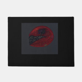 Tapete Blood Moonlit Night Door Mat