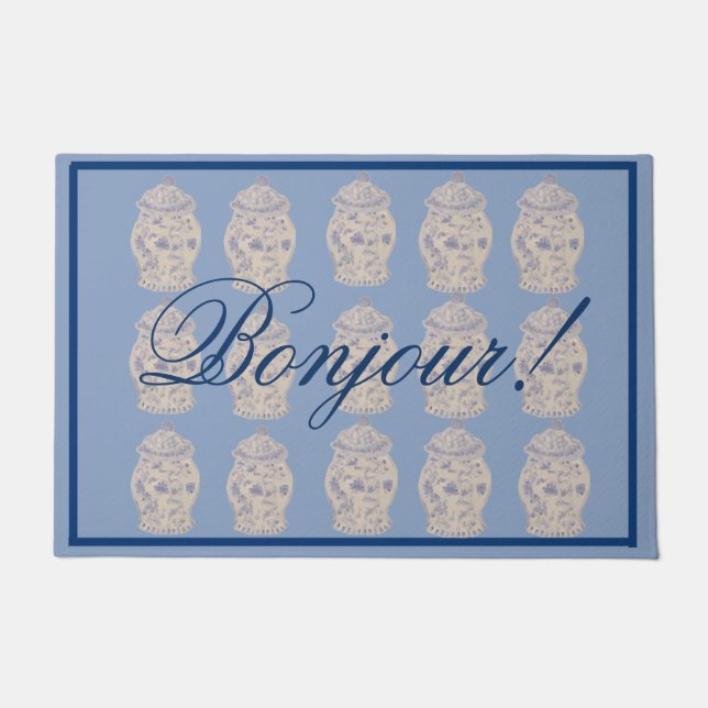 Tapete Blue Chinoiserie Ginger Jar Doo (Frente)