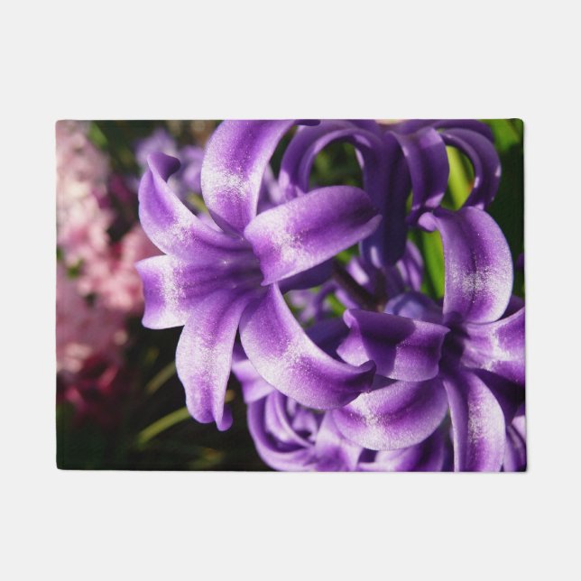 Tapete Blue Hyacinth I Primavera Floral (Frente)