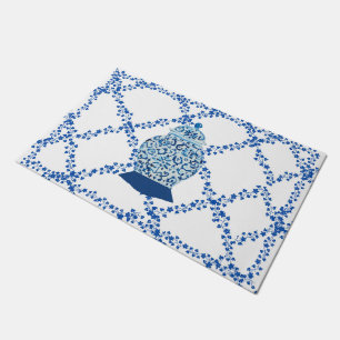 Tapete Blue Ivy Ginger Jar Jars Bem-vindo