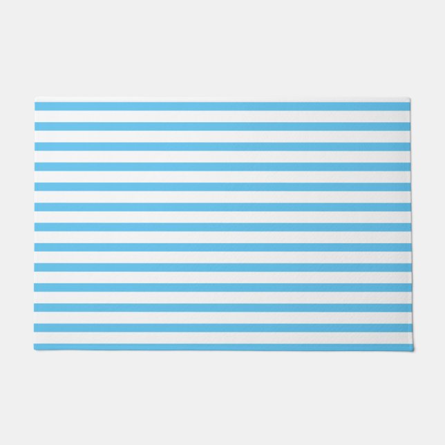Tapete blue & white stripes (Frente)