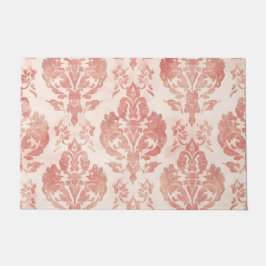 Tapete Blush Damask Watercolor Floral Vintage Pattern