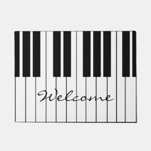 Tapete BOA VINDA 18" do PIANO x 24" esteira de porta
