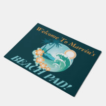 Boa vinda à almofada da praia