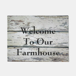 Tapete Boa vinda a nossa casa da quinta