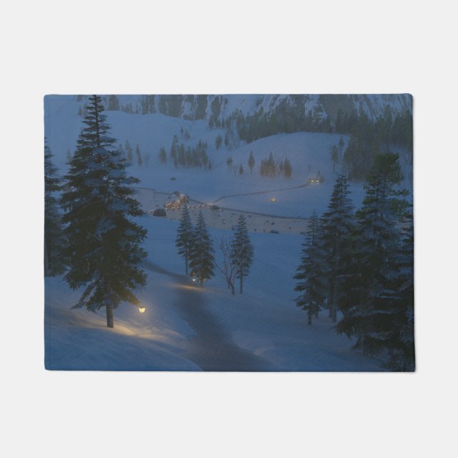 Tapete Boa vinda ao Doormat de Cwm (Frente)