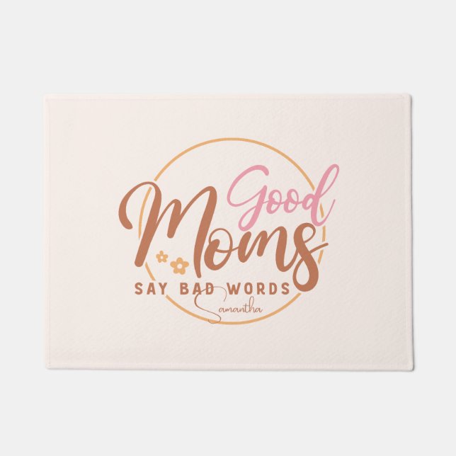 Tapete Boas Mães Dizem Más Palavras (Frente)