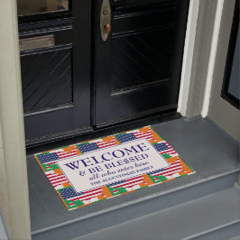 Tapete Boas-vindas à família IRISH AMERICANA