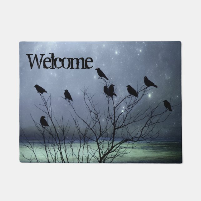 Tapete Boas-vindas ao Crows Caw (Frente)