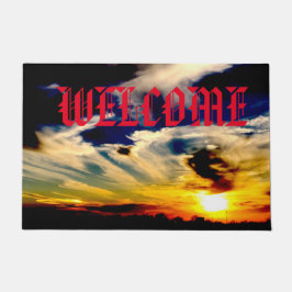 Tapete Boas-vindas ao Pôr do Sol