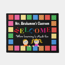 Tapete Boas-vindas ao Professor Personalizado