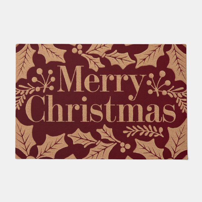 Tapete Boas-vindas da Wonder de inverno (Frente)