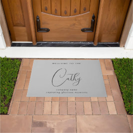 Tapete Boas-vindas Fotografia Studio Brown Doormat