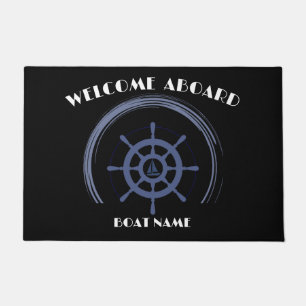 Tapete Boat NMaritime Anchor Laurel - Bem-vindo Personali