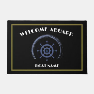 Tapete Boat NMaritime Anchor Laurel - Bem-vindo Personali