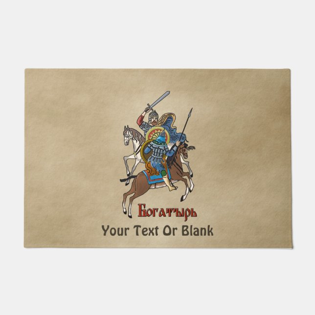 Tapete Bogatyr russo medieval (Frente)