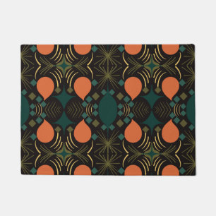 Tapete Boho Geométrico Diamond Black