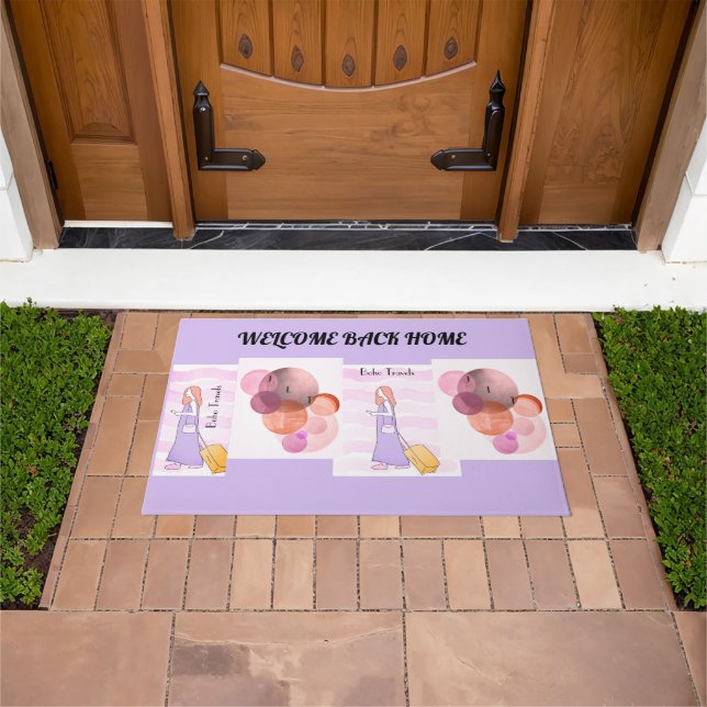 Tapete Boho Viagem Door Mat (Ar livre)