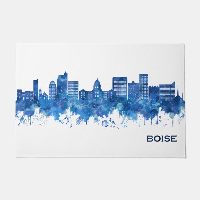 Tapete Boise Idaho Skyline Blue (Frente)