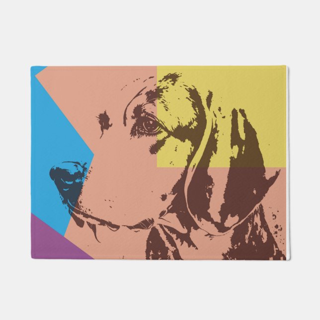 Tapete Bola de Efeito de Arte pop (Frente)