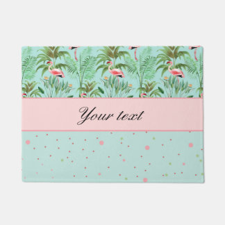 Tapete Bolinhas cor-de-rosa dos flamingos