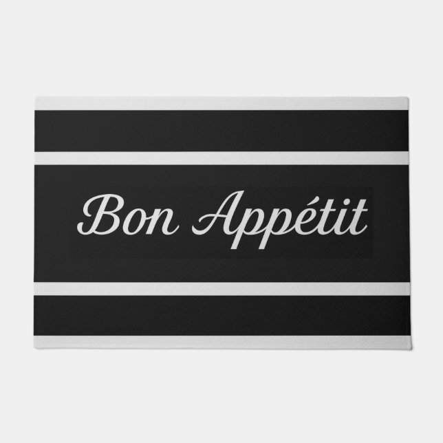 Tapete Bom apetite (Frente)