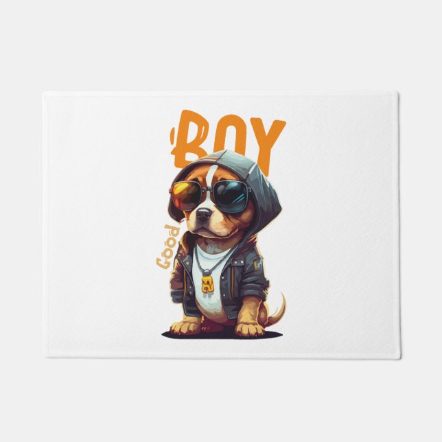 Tapete Bom Cachorro Cachorro Bonito (Frente)