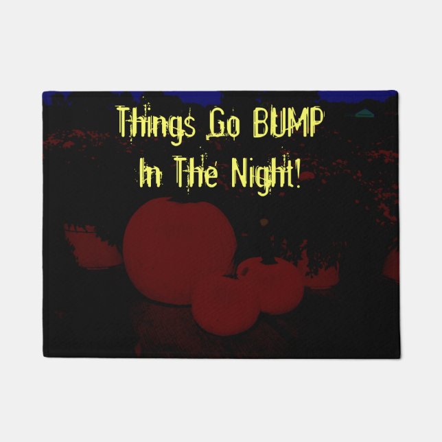 Tapete Bombas de outono com Mensagem Personalizável em um (Frente)