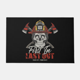 Tapete Bombeiro de NOME Personalizado Primeiro no Bombeir