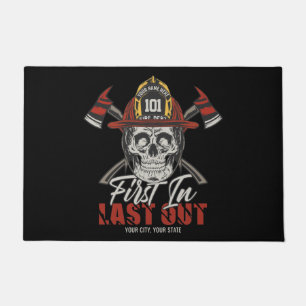 Tapete Bombeiro de NOME Personalizado Primeiro no Bombeir