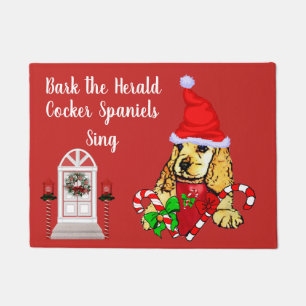 Tapete Bonito Cocker Spaniel Cuppy Natal