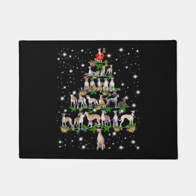 Tapete Bonito presente de decoração de árvores de Natal (Frente)