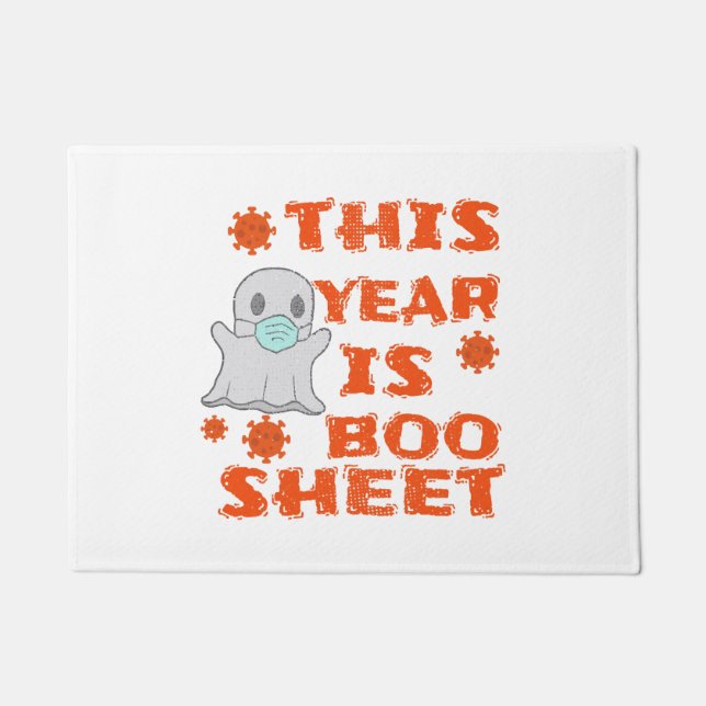 Tapete Boo Ghost Halloween Halloween (Frente)