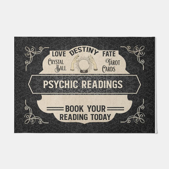 Tapete Book Your Reading Today Mat, Psychic Reading (Frente)