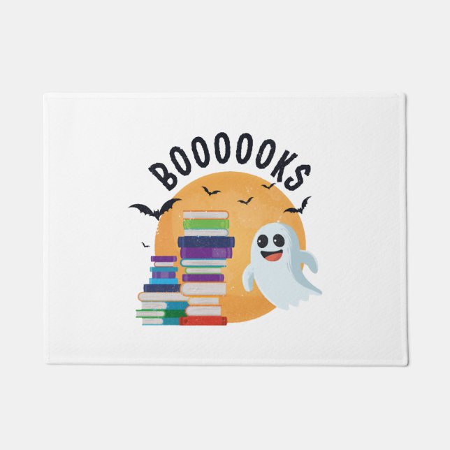 Tapete Boooooks Halloween, Booooks Cute Halloween    (Frente)