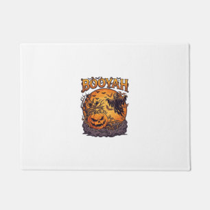 Tapete Booyah Halloween Abóbora Ceifador Lua Laranja_1
