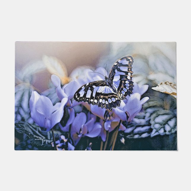 Tapete Borboleta Azul (Frente)