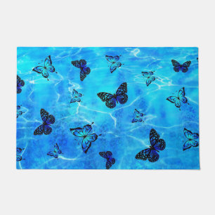 Tapete Borboleta Azul
