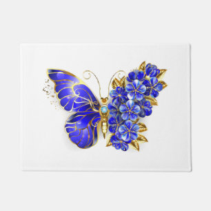 Tapete Borboleta Flor Sapphire