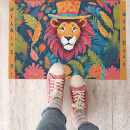 Tapete Borboleta Whimsical Mat/Door Mat de 24" x 36"