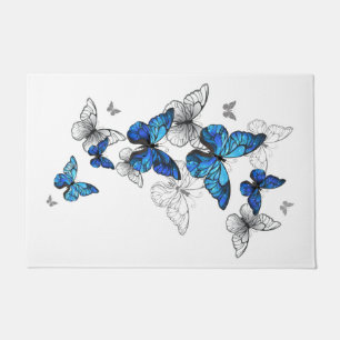 Tapete Borboletas Azuis Morpho