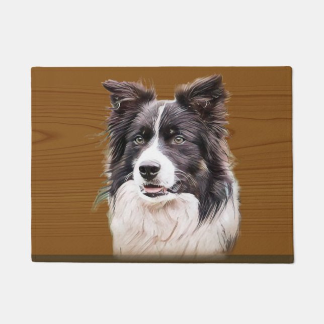 Tapete Borda Collie Animal (Frente)