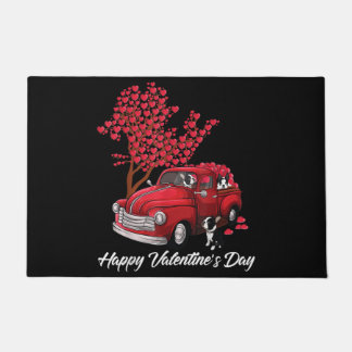 Tapete Boston Terrier, Boston Terrier pai, amante de cach