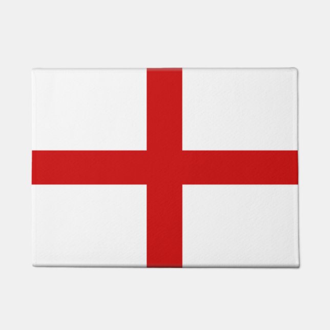 Tapete Botão da bandeira de Inglaterra (Frente)