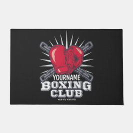 Tapete Boxer de campeão de combate personalizado para luv