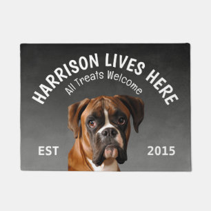 Tapete Boxer Personalised Dog Lover Doormat