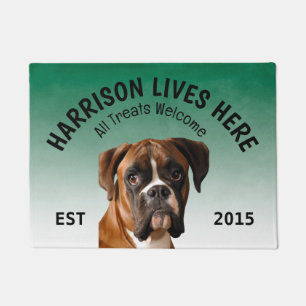 Tapete Boxer Personalised Dog Lover Doormat