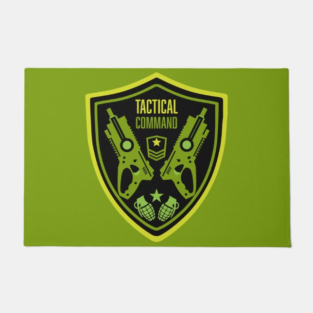 Tapete Boys Toy Dart Gun Batalha (Frente)