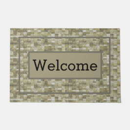 Tapete Brick Welcome